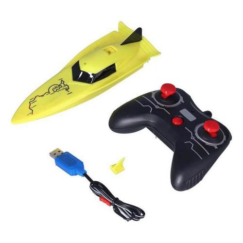 Bateau De Course Électrique Bateaux Télécommandés Jouet 2.4ghz Rechargeable Kids Electric Rc Water Toy