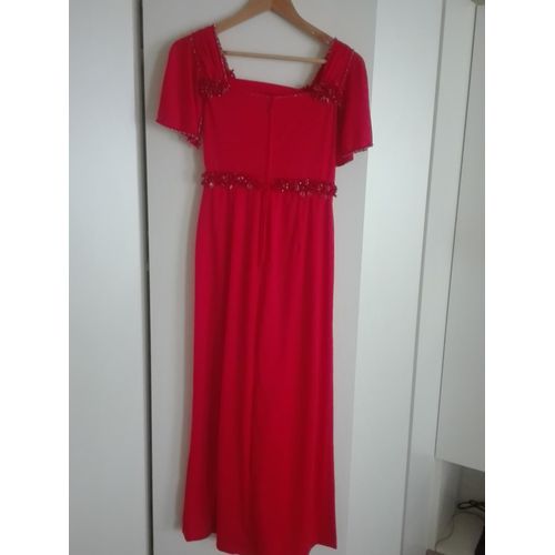 Robe Longue Fluide Perles