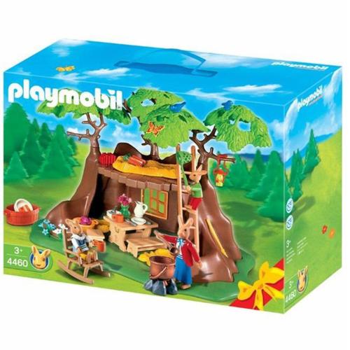 Playmobil 4460 - Famille De Lapins Et Maison