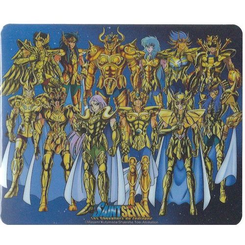 Tapis de Souris Les Chevaliers Du Zodiaque, Saint Seiya, Figurine, Dessin Animé, Vintage