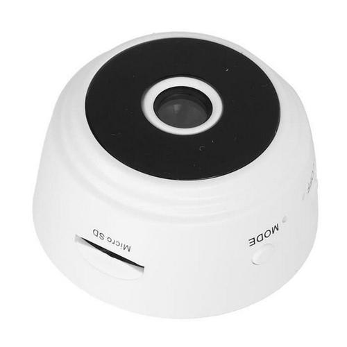 Caméra Web Webcam HD 1080P sans fil Wifi Caméra rechargeable à distance pour ordinateur portable TV Box (Blanc)