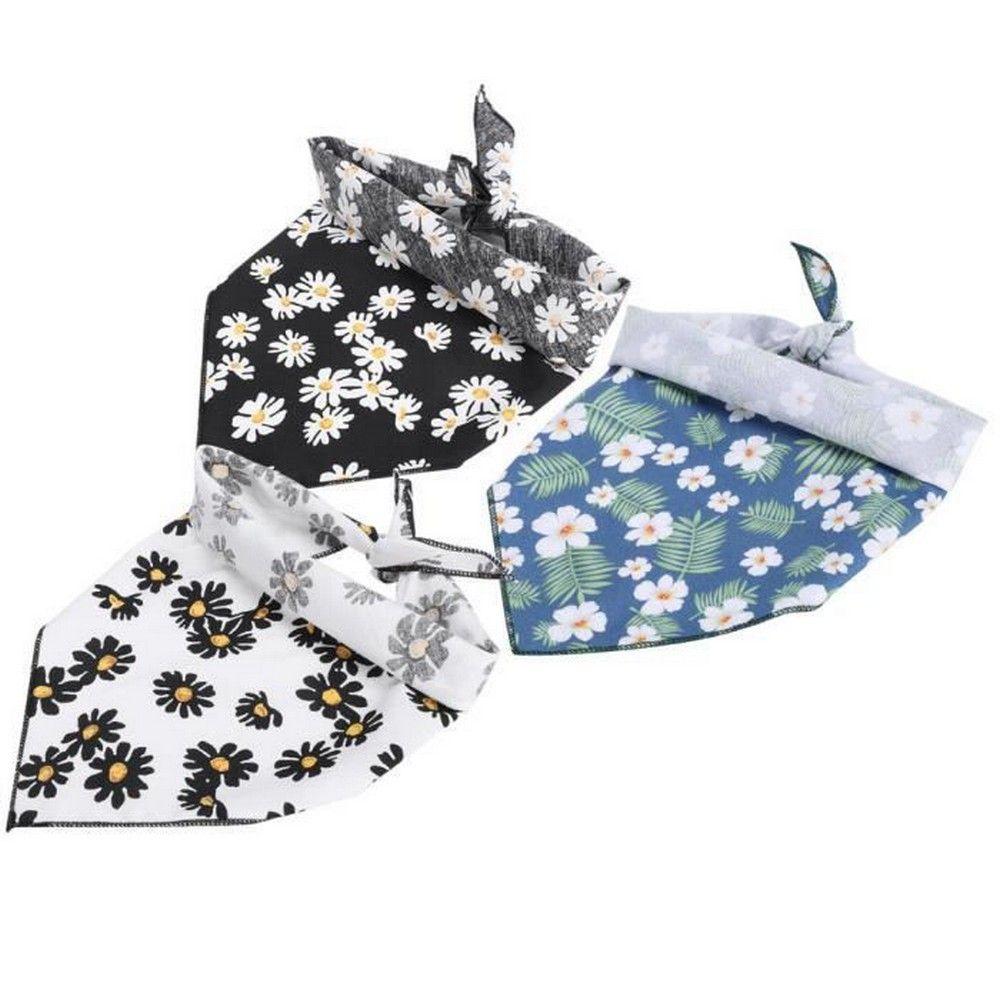 Mouchoirs Lavables Pour Chiens Bandeau Pour Chien En Coton L...