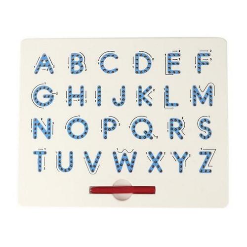 Az Lettres Alphabet Dessin Magnétique Tableau D'écriture Jouets Éducatifs Pour Enfants (Bleu)