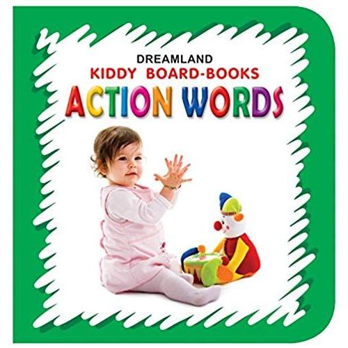 Action Words (Kiddy Board Book)