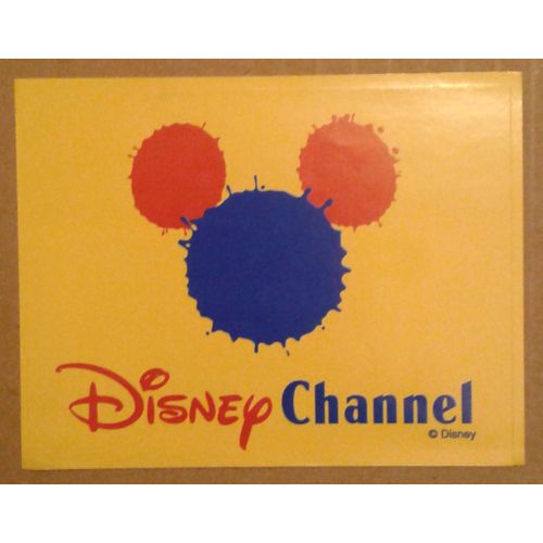 Autocollant Disney Channel 11/14 Cm