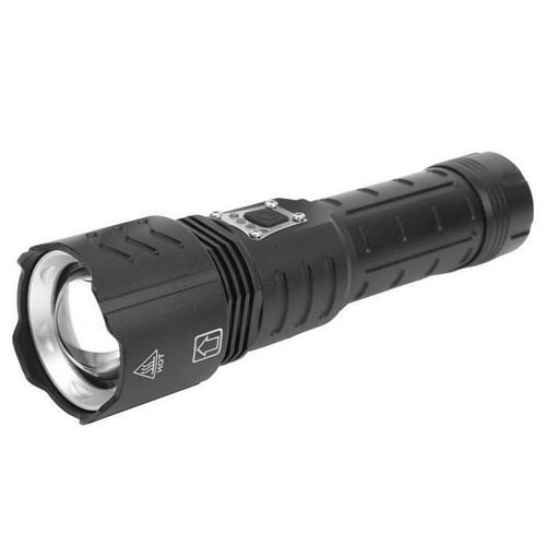 Lampe de poche extérieure Xhp90 Lampe de poche Zoomable Focus Outdoor Usb Type-C Torche rechargeable