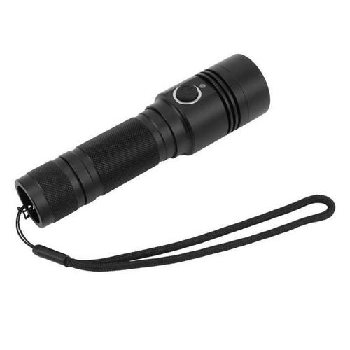 Lampe de poche de camping en plein air Lampe de poche portable puissante Led T6 Camping en plein air Torche étanche