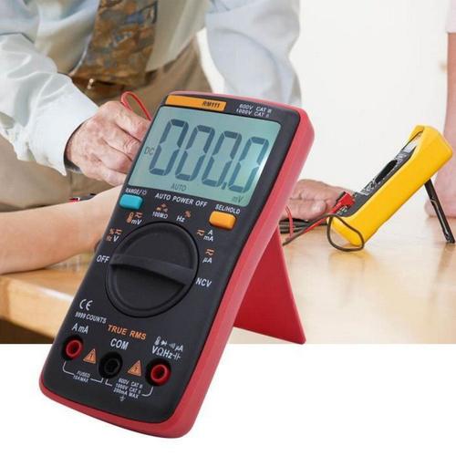 Multimètre numérique détecteur de courant de tension ca/cc de haute précision pour test de courant ca/cc