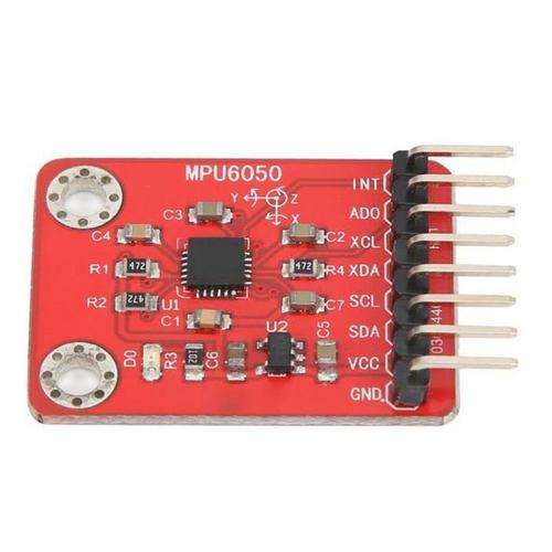 Module Gyroscope Mpu6050 Accéléromètre 6 Axes Module Capteur Gyroscope Convertisseur Ad Sortie de Données