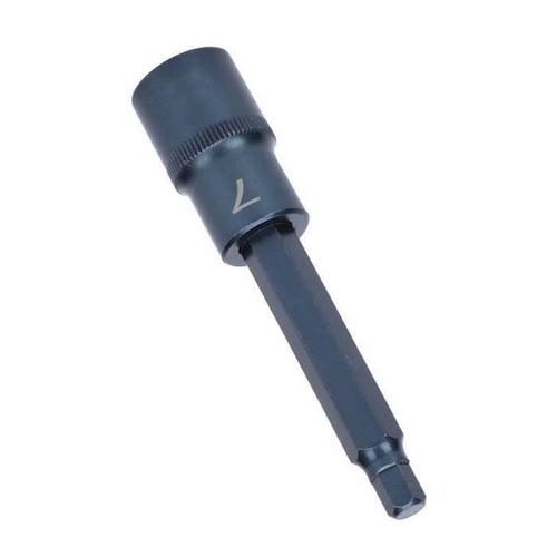 Hex Socket Head S2 Socket Bit Alliage D'acier Bleuing Blister Tournevis Clé Accessoires 1/2 X 100 X H7