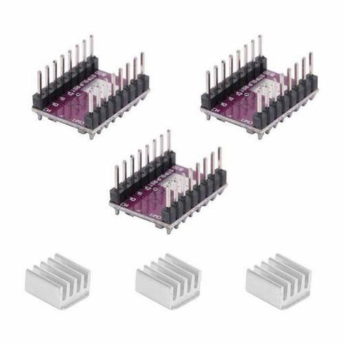 Drv8825 Module de pilote de moteur pas à pas 3 pièces Module de pilote de moteur pas à pas Pcb accessoires d'imprimante 3D