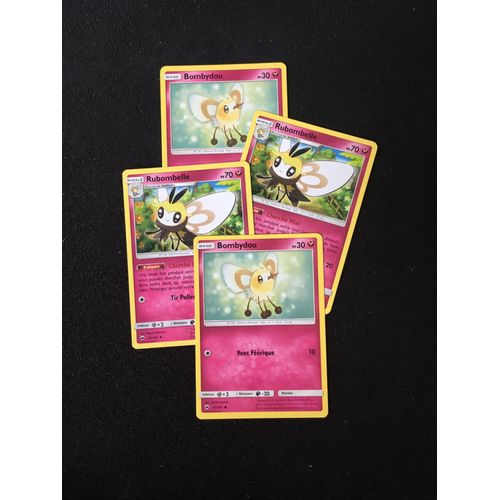 Cartes (2155) 2x Rubombelle + 2x Bombydou Pokemon