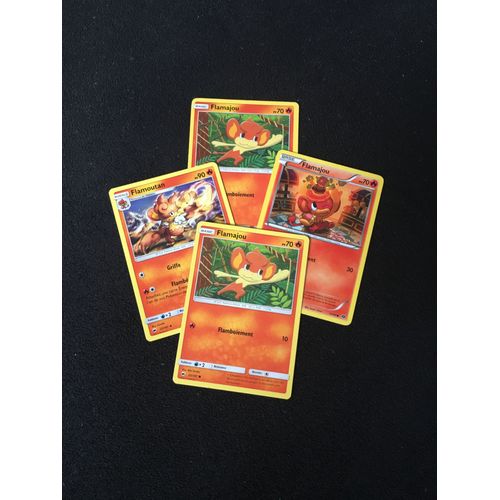 (2171) 3x Flamajou + Flamoutan Pokemon