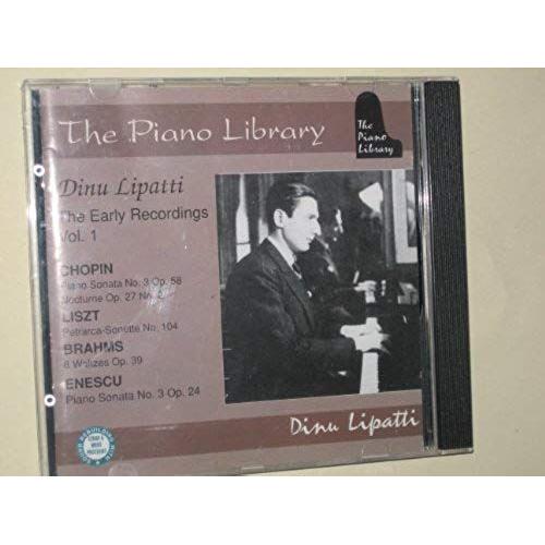 Enregistrements 1937-1947 : Chopin, Liszt, Brahms, Enesco Lipatti, Piano