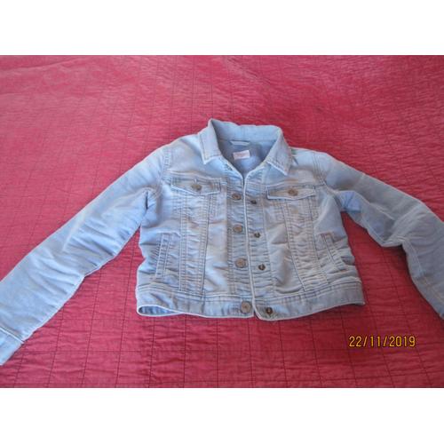 Veste En Jeans Fille 8/9 Ans