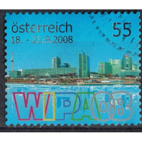 Autriche 2008 Oblitéré Used Villes Wipa08 Wiener Internationale Postwertzeichen Ausstellung Su