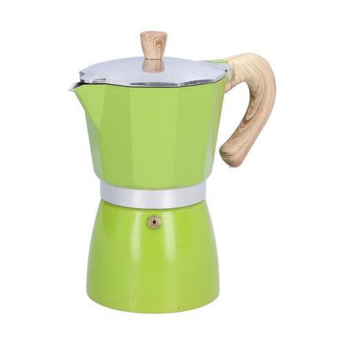 Cuisinière Moka Pot 300Ml Cafetière Moka Maker Bouilloire Pour Cuisinière à Gaz éthanol Cuisinière Four