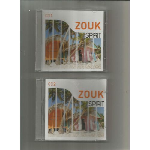 Lot De 2 Cd Zouk Spirit/Cd1 Et 2