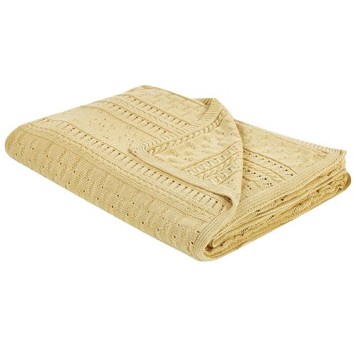 Couvre-Lits Daulet Coton 150 X 200 Cm Jaune