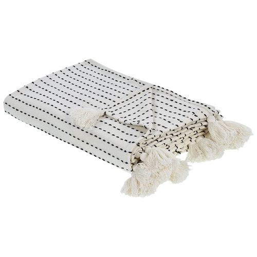 Couvre-Lits Modar Coton 200 X 220 Cm Blanc Cassé