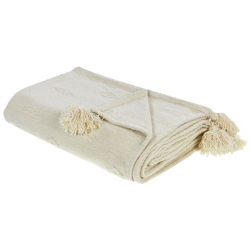 Couvre-Lits Kazy Coton 150 X 200 Cm Beige