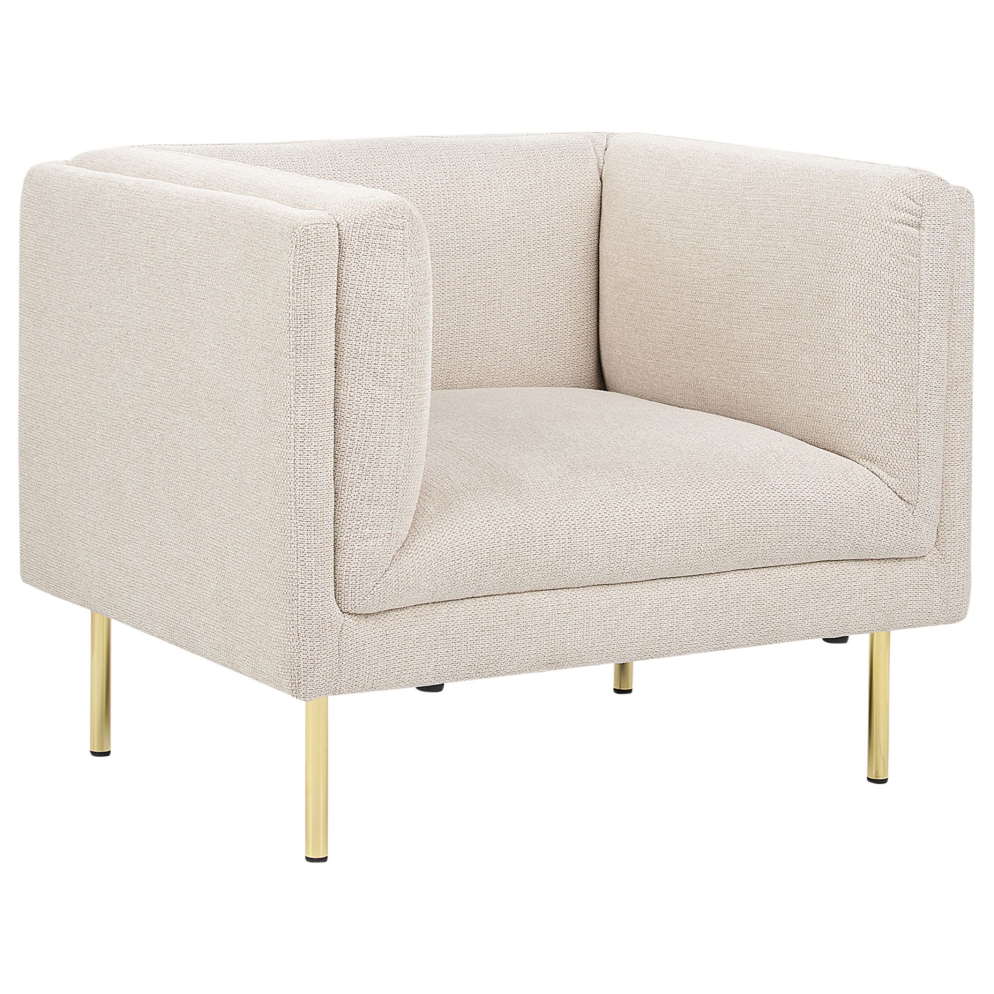 Fauteuil Moen Tissu Beige