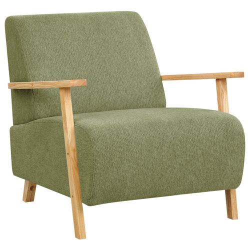 Fauteuil Lesja Tissu Vert