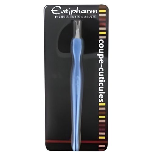 Coupe-Cuticules Estipharm - Bleu - Pour Une Propreté Et Une Beauté Parfaite Des Mains Multicolore