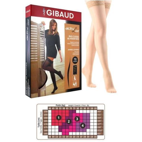 -Gibaud Bas Activline 70d (Taille : 1)