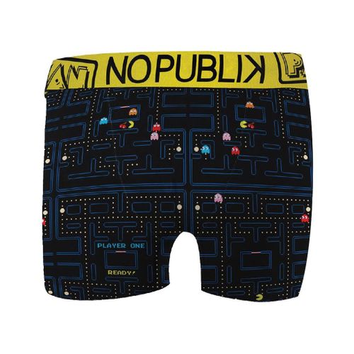 Boxer No Publik Featuring Pacman Homme Confort Et Fantaisie En Coton -Assortiment Modèles Photos Selon Arrivages- Maze 1545 En Microfibre