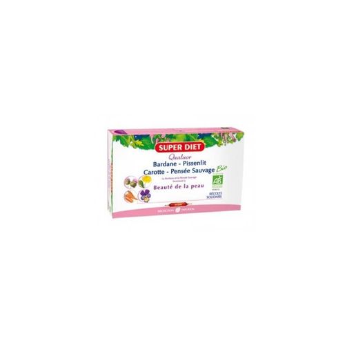 Quatuor Bardane Beaute Peau Bio 20amp X 15m 