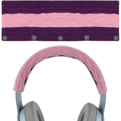 Headphone Headband Cover for Bose, AKG, Sony, Audio-Technica Replacement Headband Cover/Headband Protectors/Comfort Cushion/Top Pad Protector Sleeve (Pop Violet)