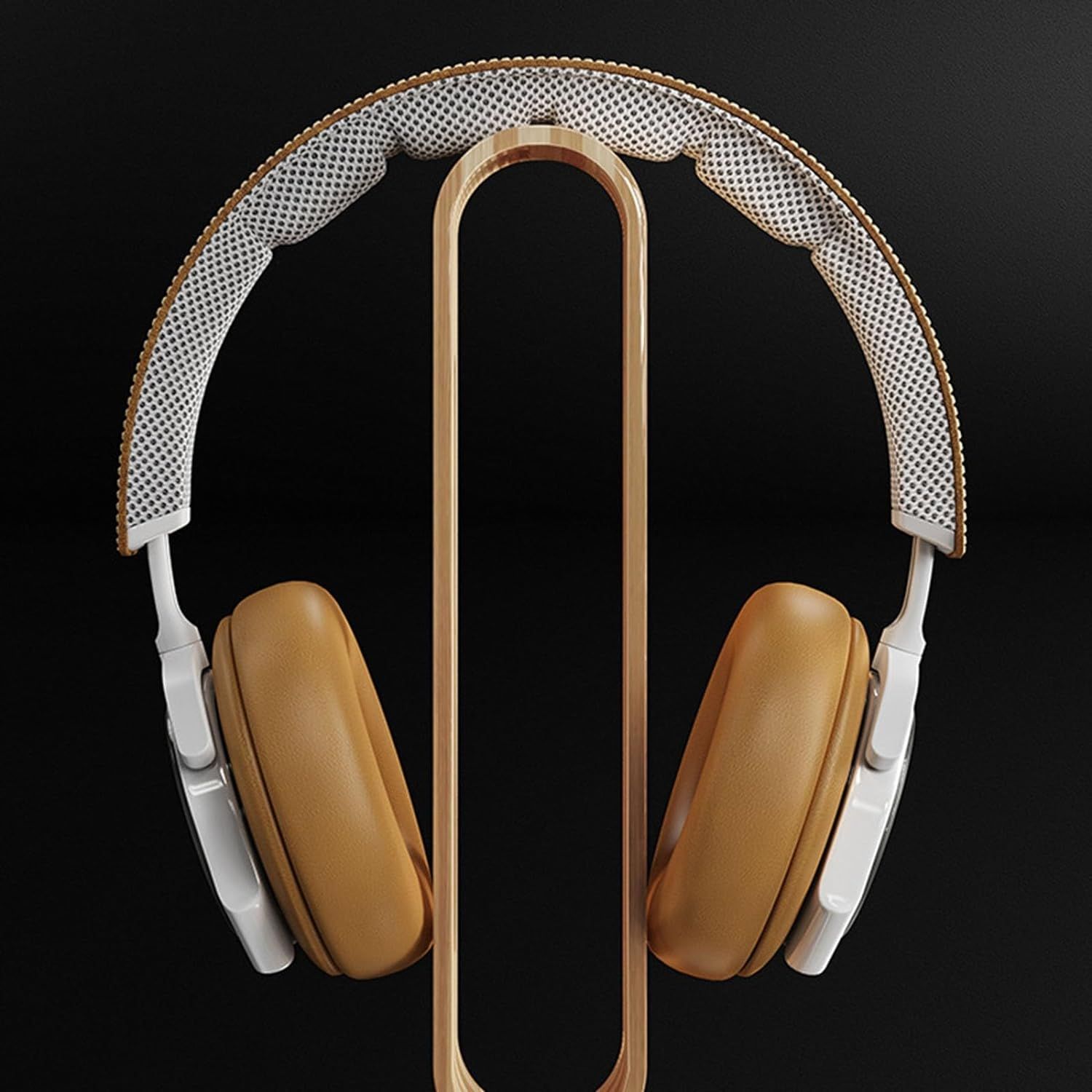 Support de Casque en Bois en Forme d'arc en Forme de U, Support de Casque Universel, Support de Casque, Support de Casque de Jeu de Bureau, Station de Casque for Toutes Les Tailles de Casque