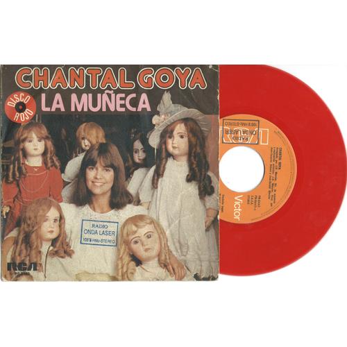 Chantal Goya Rare Sp Espagnol Chanté En Espagnol Vinyle Rouge