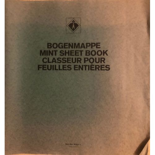 Classeur Timbres Pour Feuilles Complètes