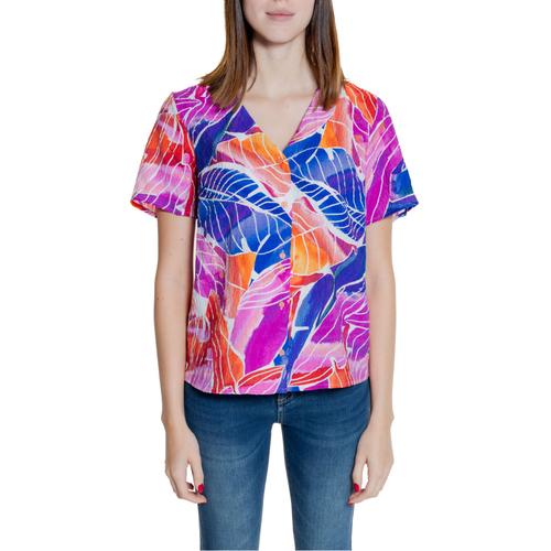 Chemisiers Ã  Manches Courtes Femme Vila Clothes Vilimia Osa V-Neck S/S 14095812