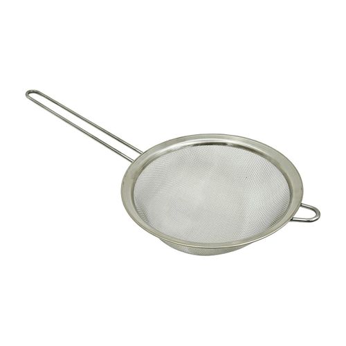 Fackelmann 684090 Passoire Tamis En Inox, Passoire, Tamis Pour Coulis, Tamis, Passoire Grillagée, Acier Inoxydable, Argent, 19 X 40 Cm