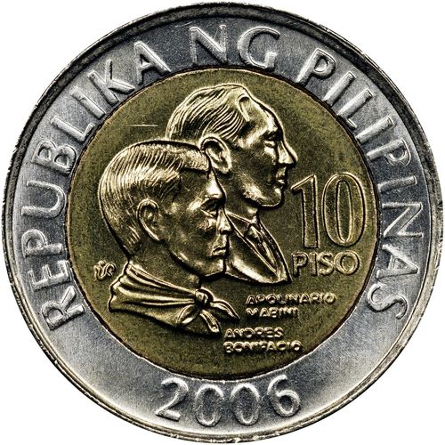Pièce 10 Pesos 2006 - Philippines