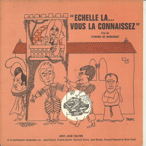 "Echelle La .;; Vous La Connaissez" Tiré De Cyrano De Bergerac (Disque Publicitaire Souple Pour Macc Univerchelle)