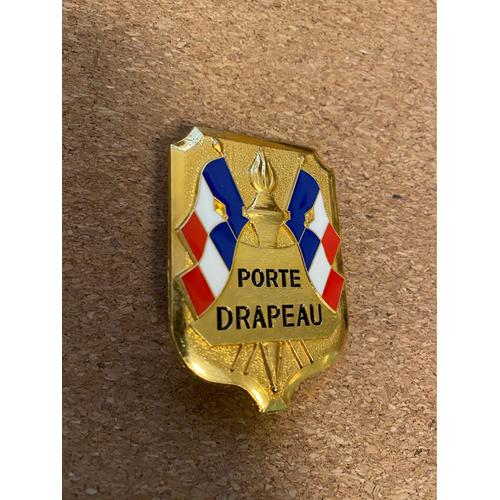 Insigne Porte Drapeau Armée Française Anciens Combattants 