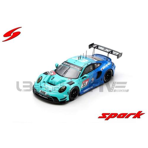 Spark 1/43 Sg922 Porsche 911 Gt3 R - Nurburgring 2023 Diecast Modelcar-Spark