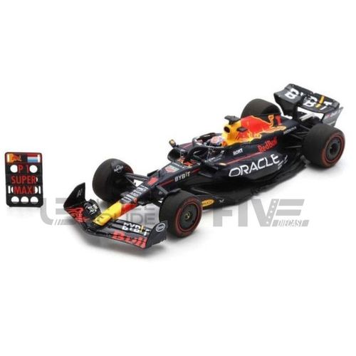 Spark 1/43 S8592 Red Bull Rb19 - Winner British Gp 2023 (M. Verstappen) Diecast Modelcar-Spark