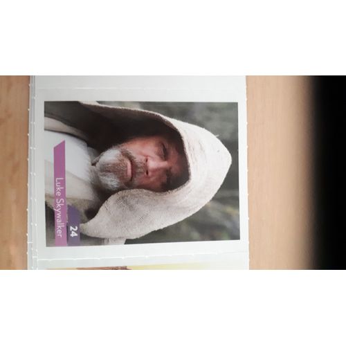 Carte Leclerc Star Wars 2019 Luke Skywalker Numéro 24