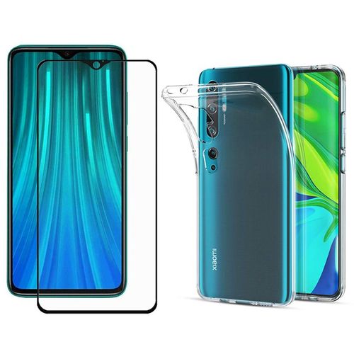 Xiaomi Redmi Note 8t Protection Intégrale 360 Degres : Coque Gel De Protection En Tpu Invisible Arrière Transparente Et Protection Écran - Accessoires Pochette Case