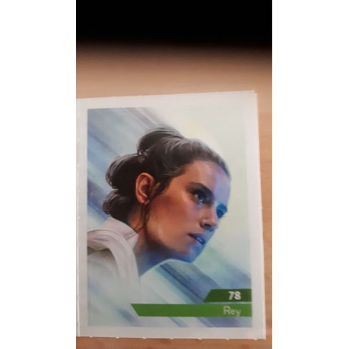 Carte Leclerc Star Wars 2019 Rey Numéro 78