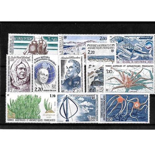 Taaf Lot De 11 Timbres Neufs