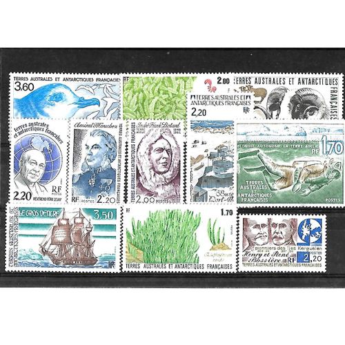 Taaf Lot De 11 Timbres Neufs