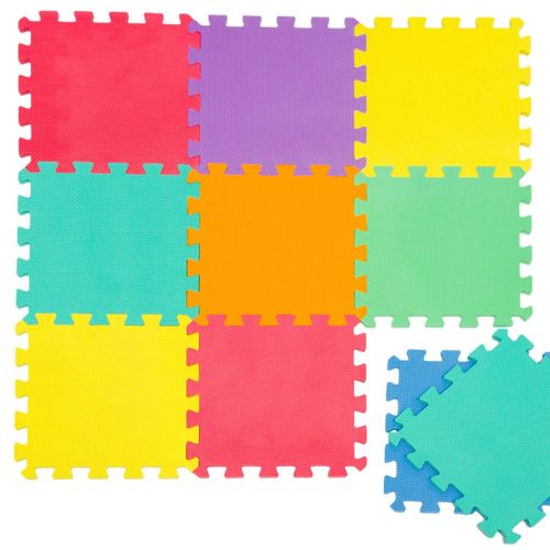 Littletom Tapis De Jeu Doux Pour Bébé Dalles Puzzle En Mousse Enfants Coloré