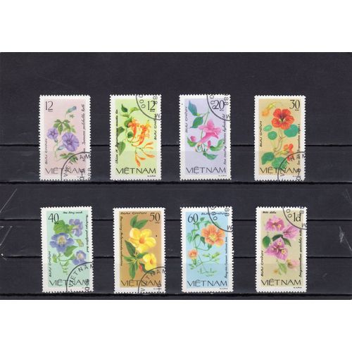 Timbres-Poste Du Viet-Nam (Fleurs De Plantes Grimpantes)