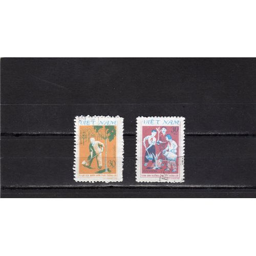 Timbres-Poste Du Viet-Nam (Fête Du Reboisement)